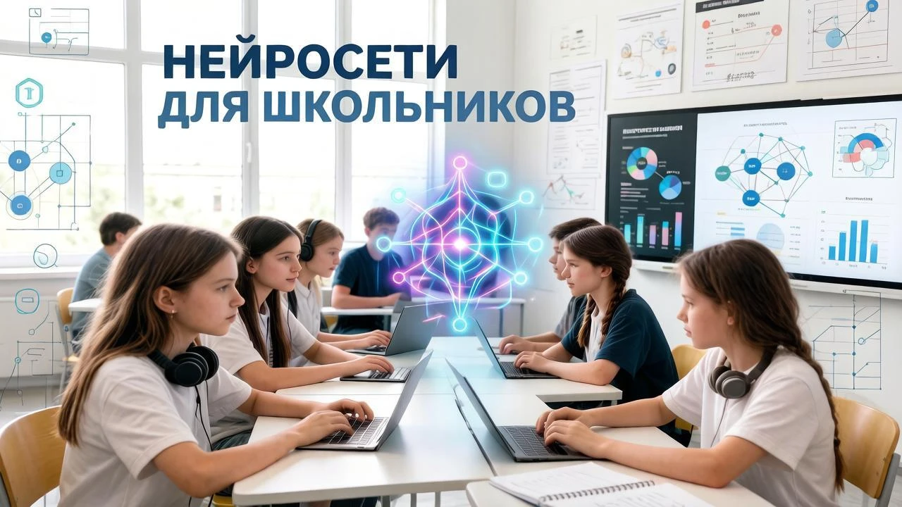 🍀 Открыта запись на программу «Нейросети для школьника» для детей 9–12 лет.