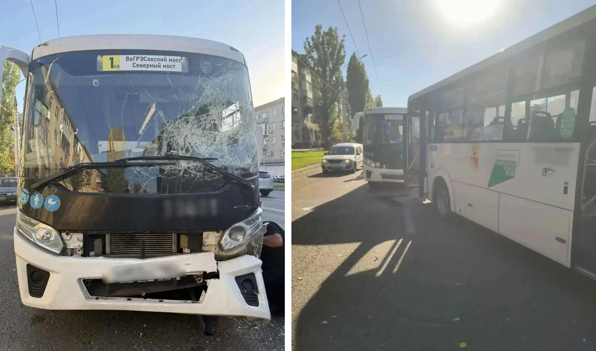 В Воронеже после ДТП с двумя автобусами и пятью пострадавшими возбудили уголовное дело