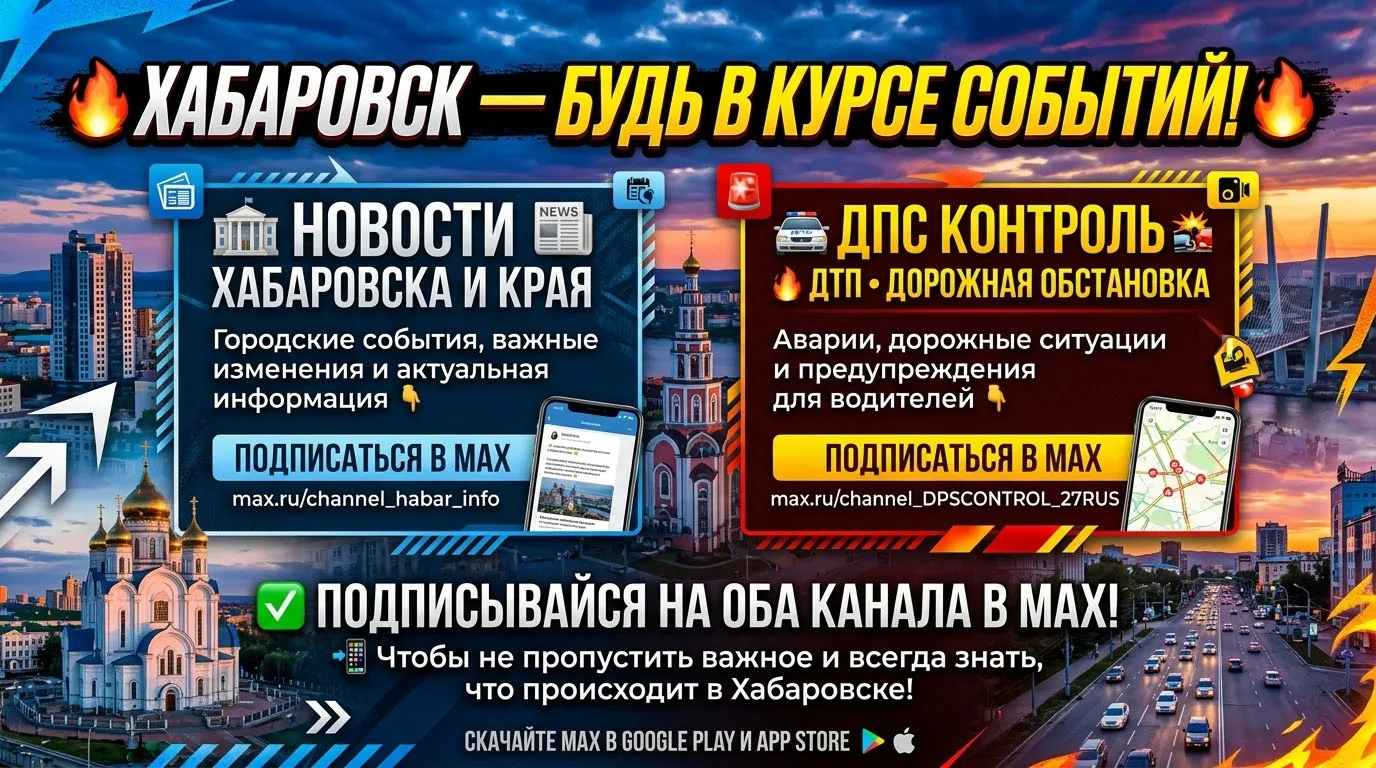 🔥 ХАБАРОВСК — БУДЬ В КУРСЕ СОБЫТИЙ!