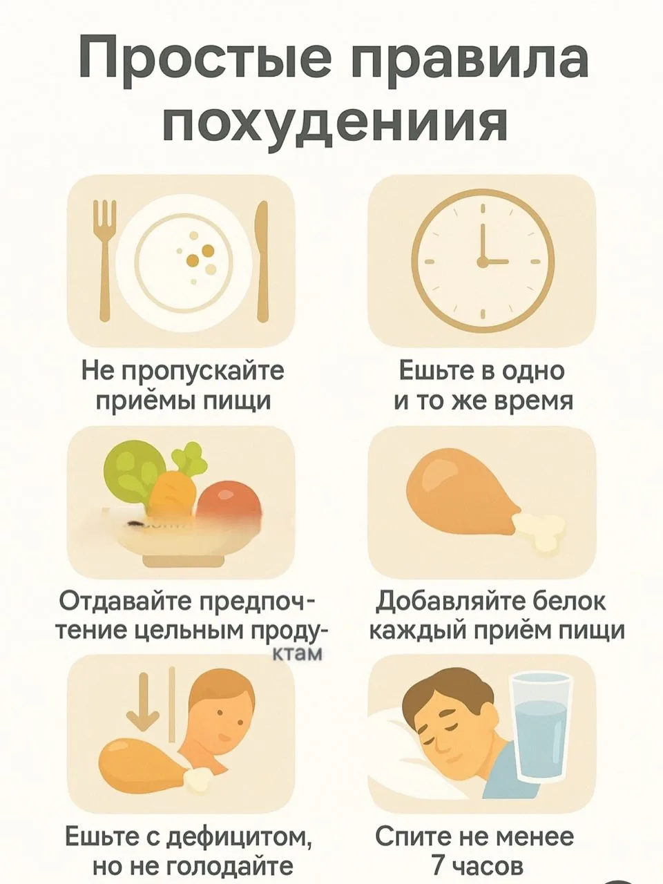 Дорогие мои, давайте сегодня ещё раз вспомним простые правила, которые действительно по...