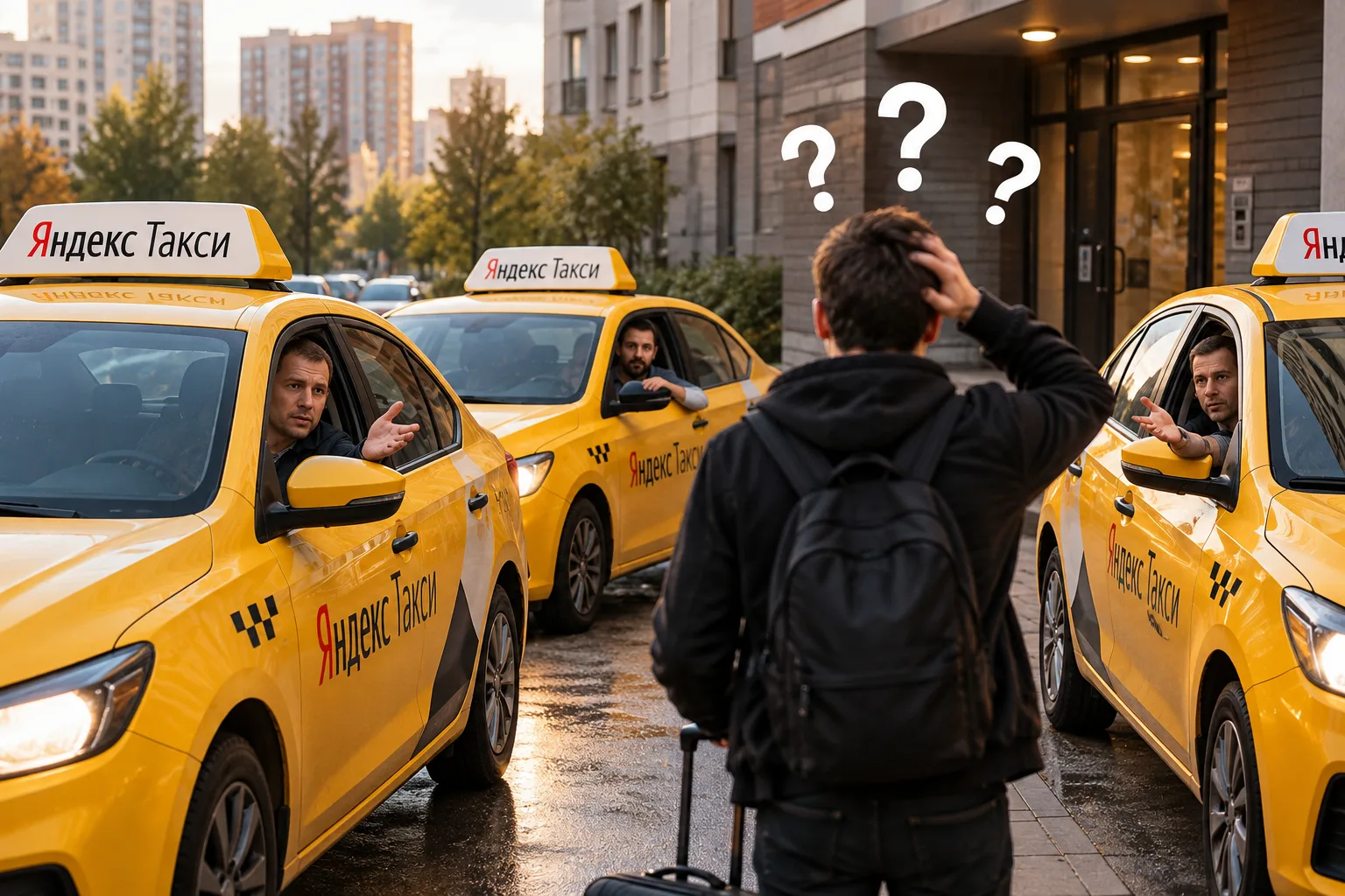 🚕 Три такси на один адрес: ростовский водитель рассказал о сбое «Яндекса»