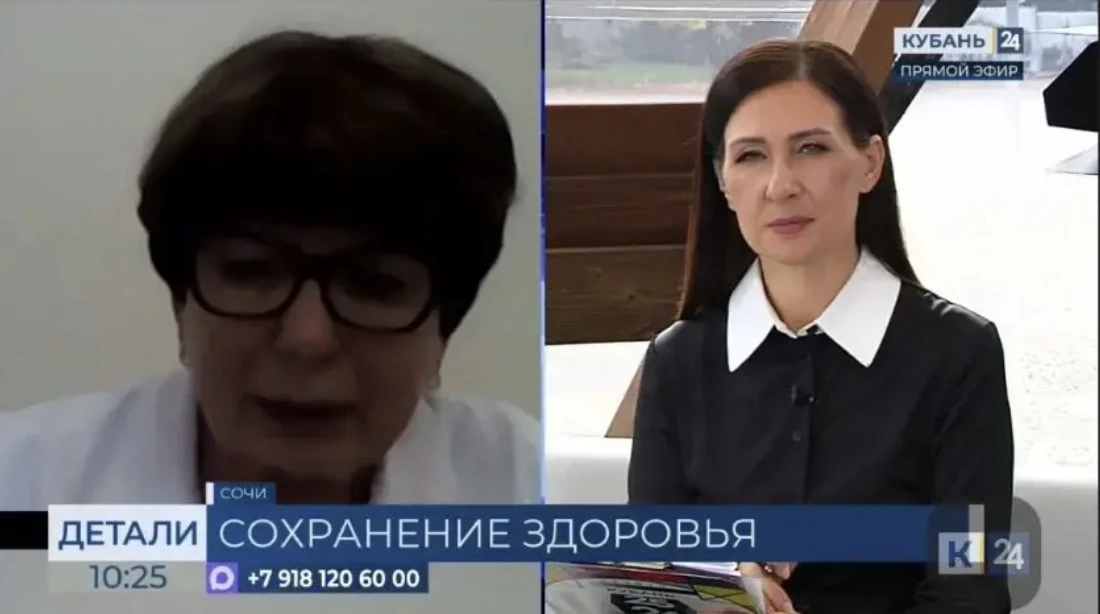 О работе Центра здоровья для детей — в эфире «Кубань 24»