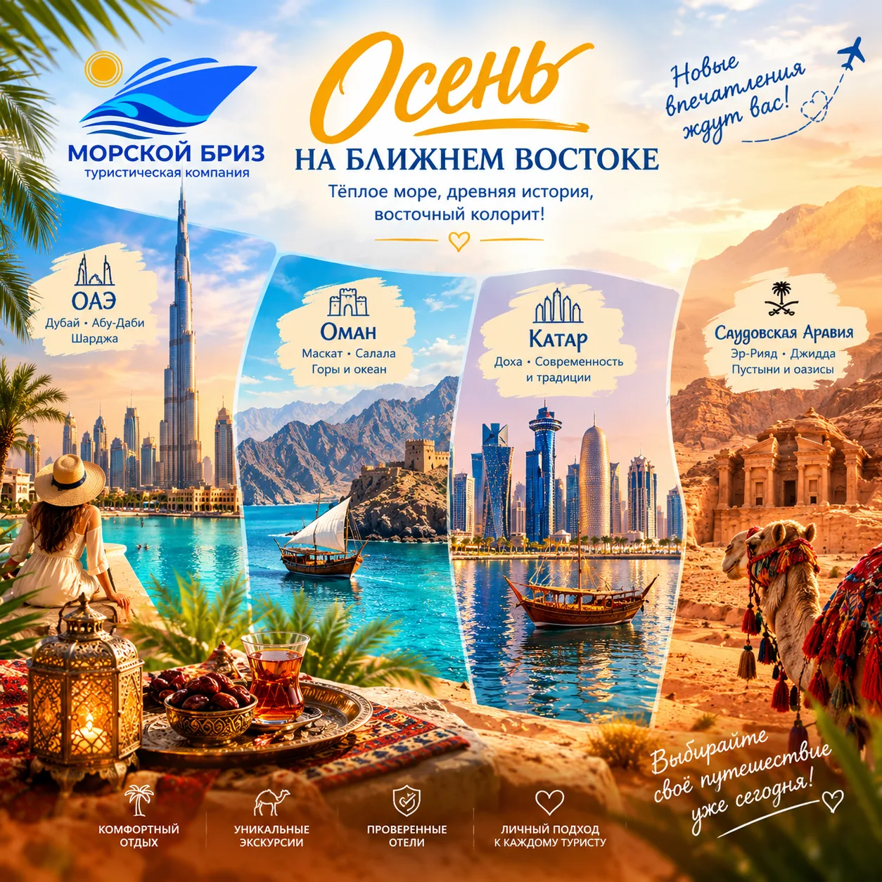 🇦🇪 ОАЭ — отдых с восточным размахом