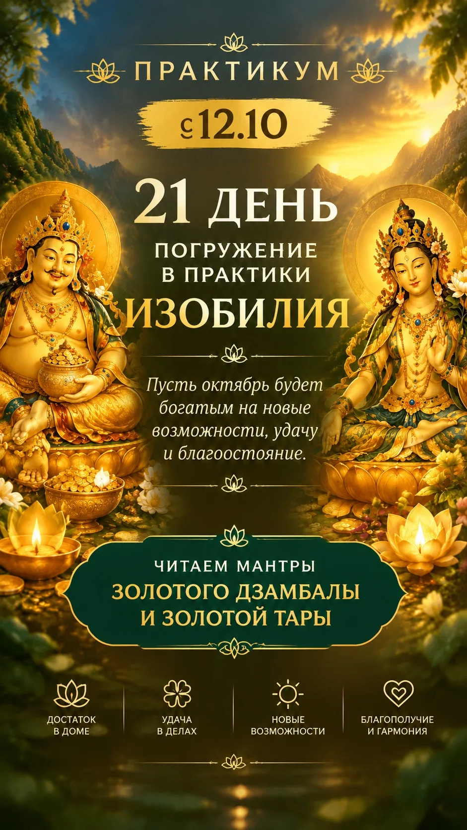 Осень - золотое время для активной работы! И 12 октября мы с Мария Шарыгина  запускаем ...