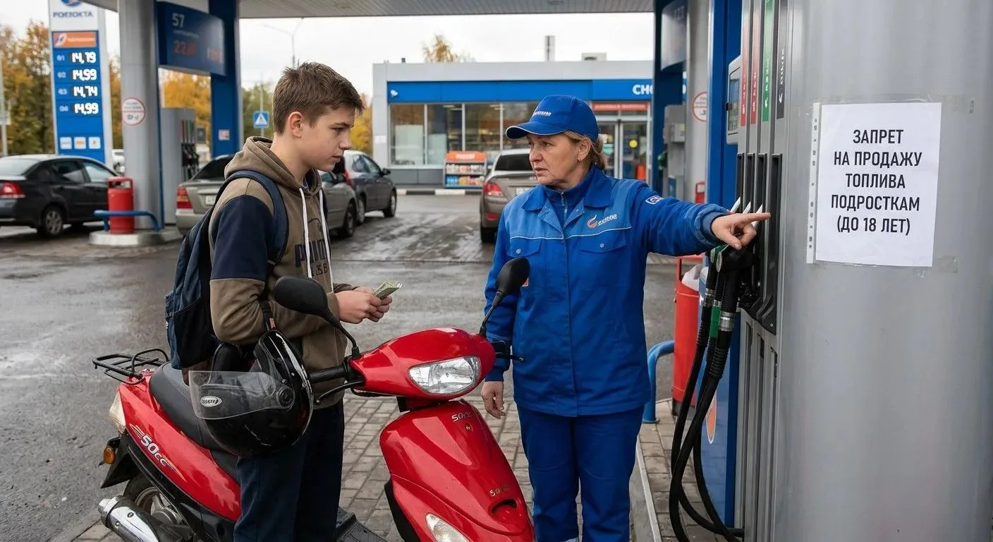 Подросткам из Таганрога запретят покупать  топливо