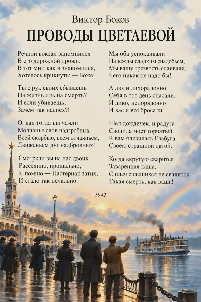 ✨8 октября — день рождения Марины Цветаевой.