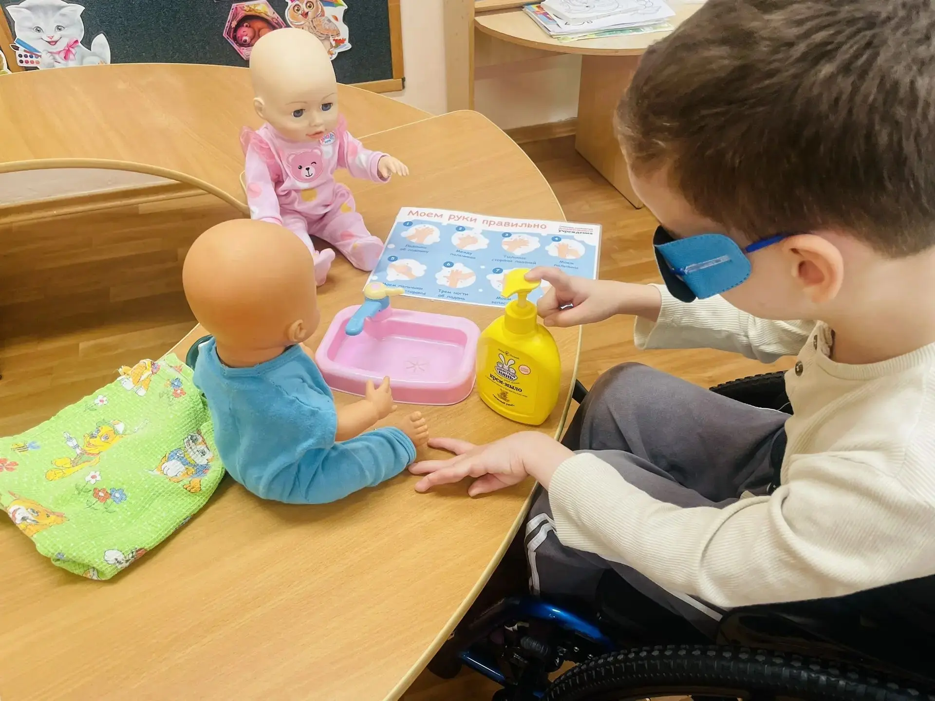 🧼 💧В группах «Гномики», «Теремок» и «Солнышко» отметили Всемирный день чистых рук. Ре...
