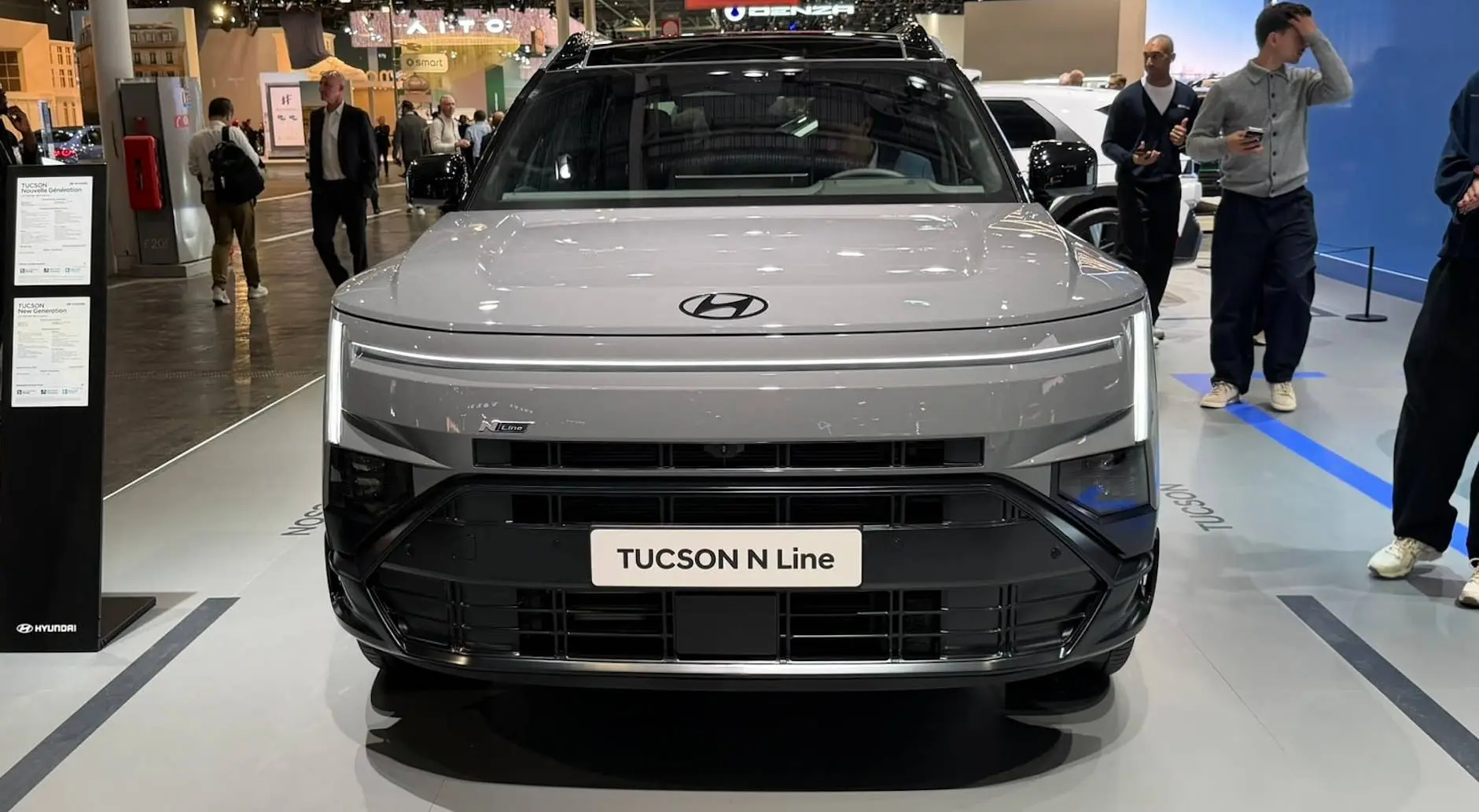 На Парижском автосалоне представили новый Tucson N Line
