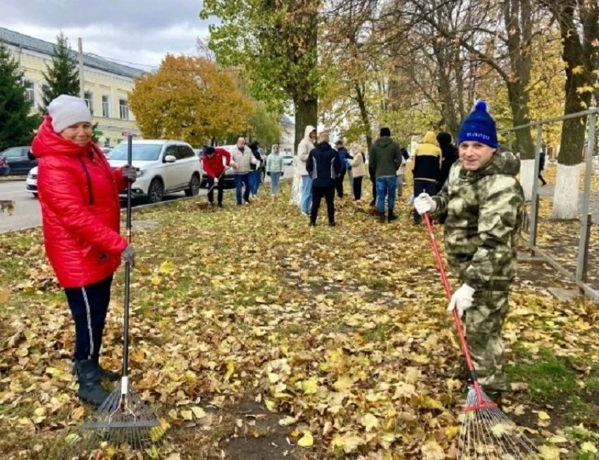 Борисоглебск готовится к большому осеннему субботнику