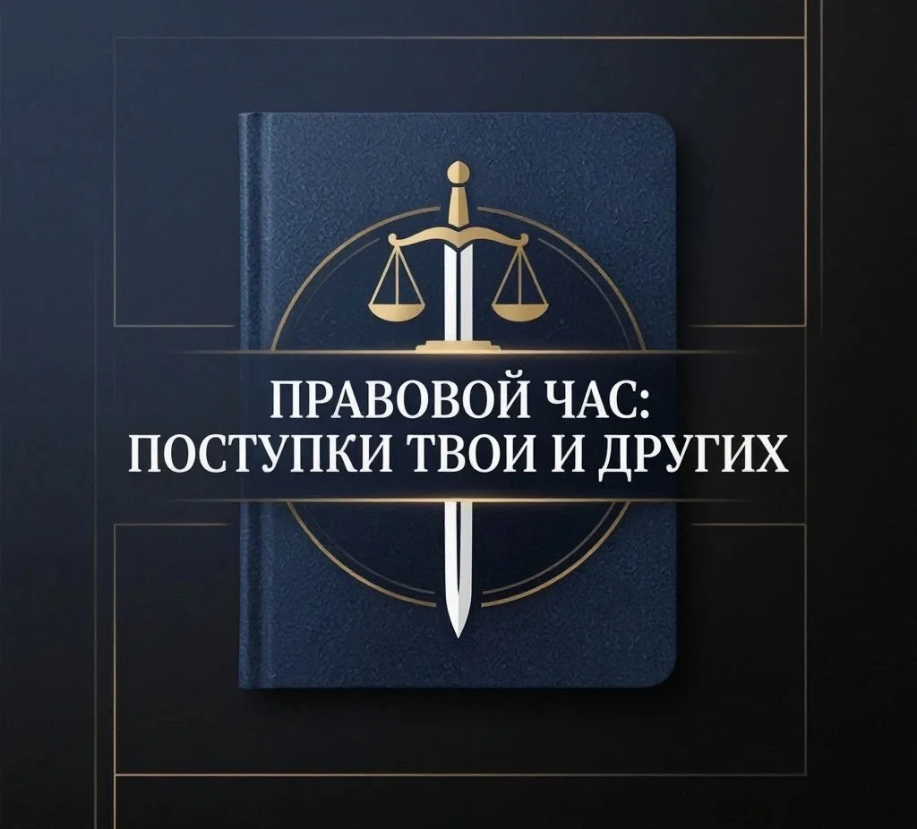 📢 Правовой час «Поступки твои и других»