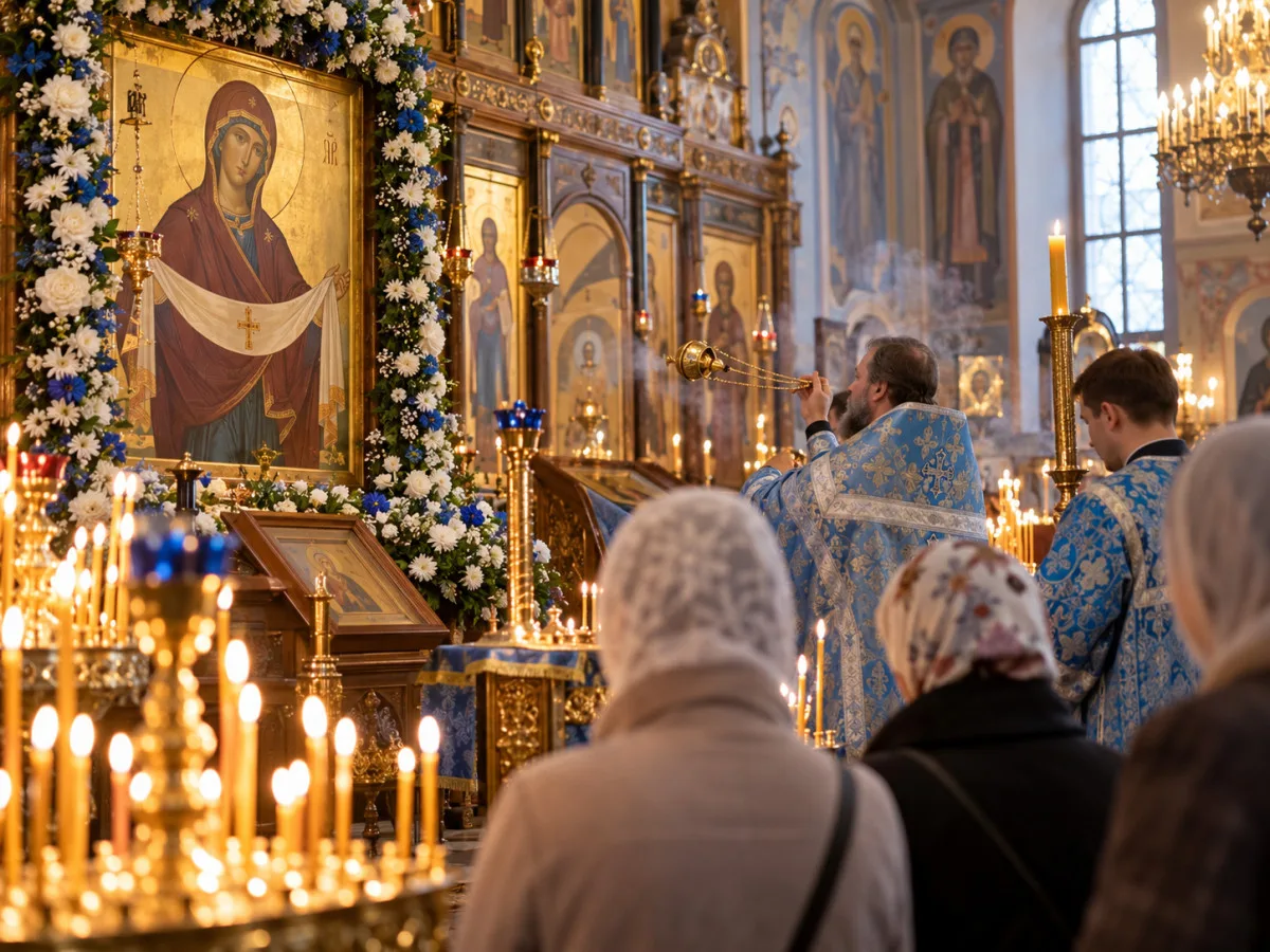 14 октября православные верующие отмечают Покров Пресвятой Богородицы.