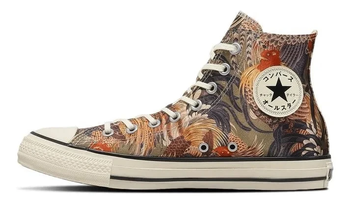 👟 Converse превратил картину эпохи Эдо в кеды