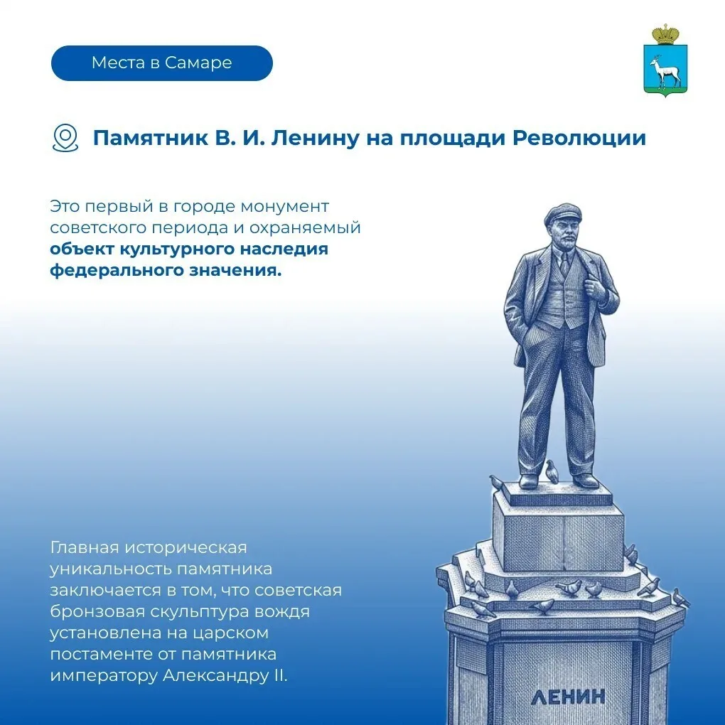 📌 Места Самары