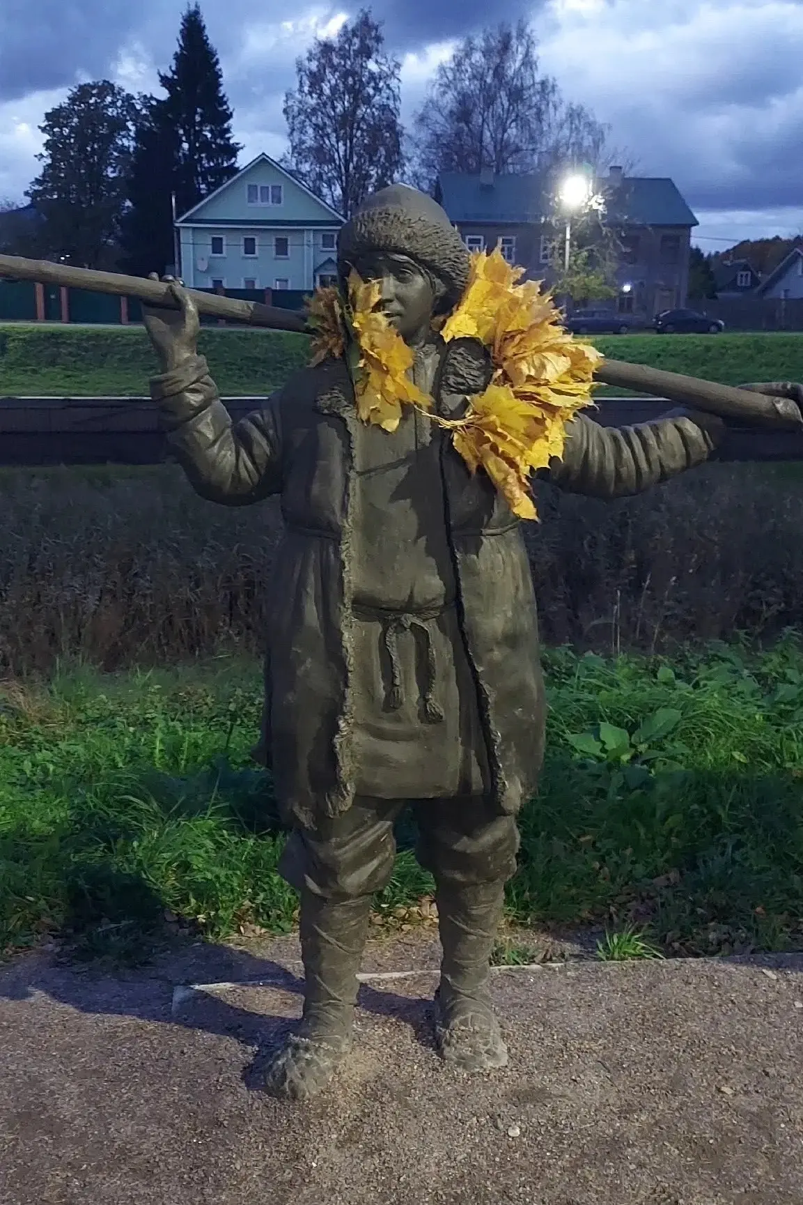 Не мерзните, одевайтесь теплее)