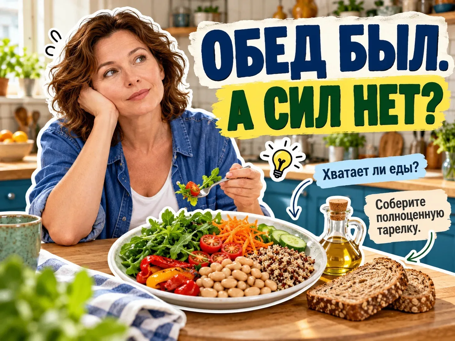 🌟 Питание для энергии: как избежать усталости!