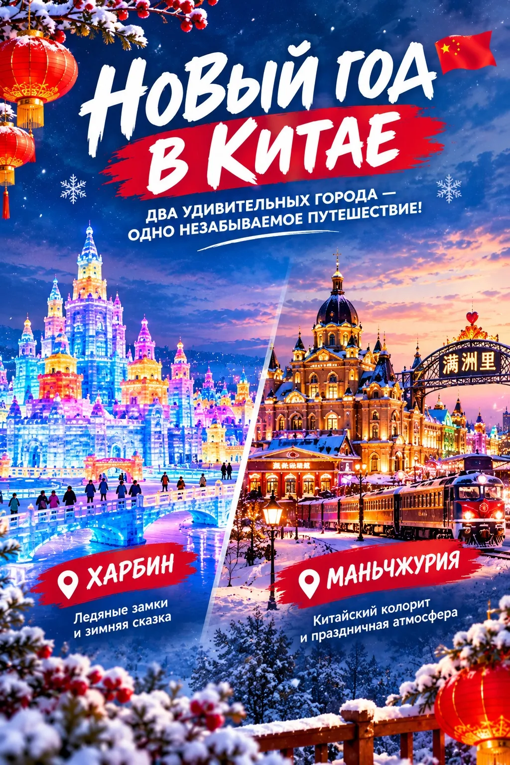 🎄❄️ НОВЫЙ ГОД В КИТАЕ — ВСТРЕЧАЕМ В СКАЗКЕ! 🇨🇳✨