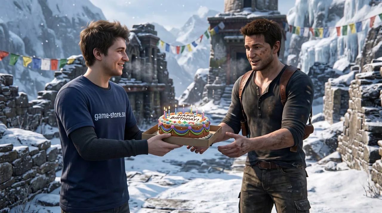 🥳 Uncharted 2 вышла 17 лет назад!