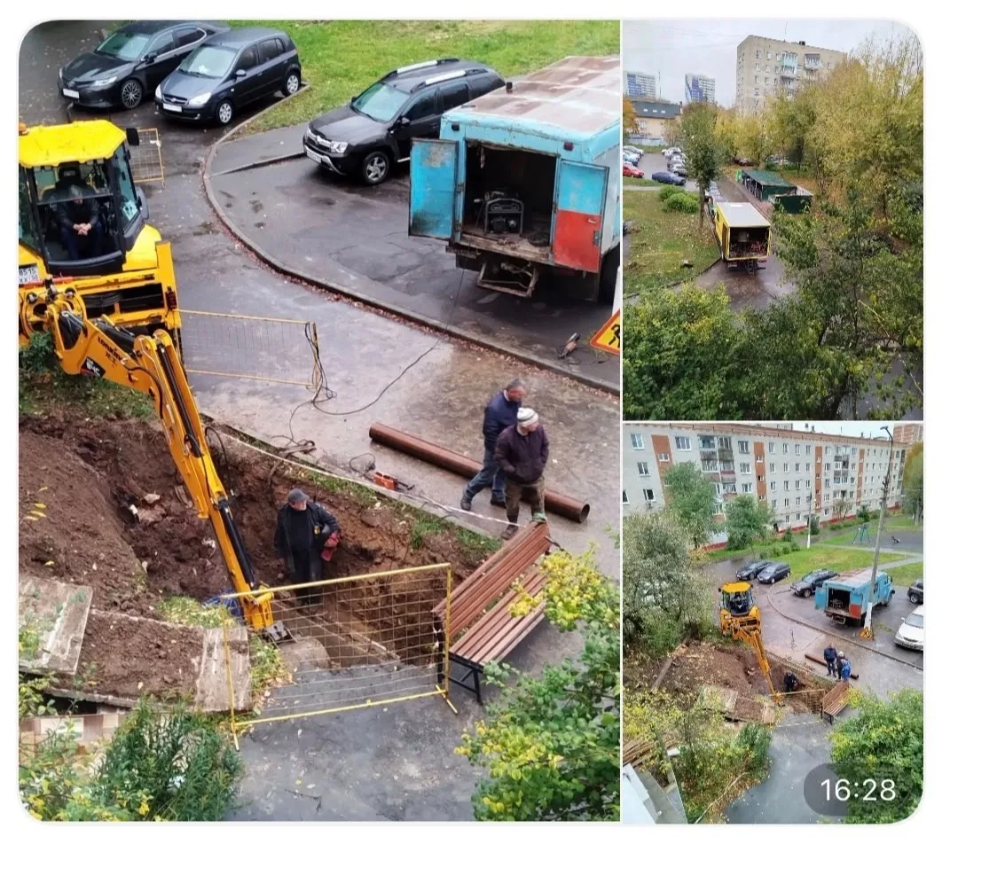 Свердлова  11а, опять копали под конец сезона так как была авария, одна проблема из год...