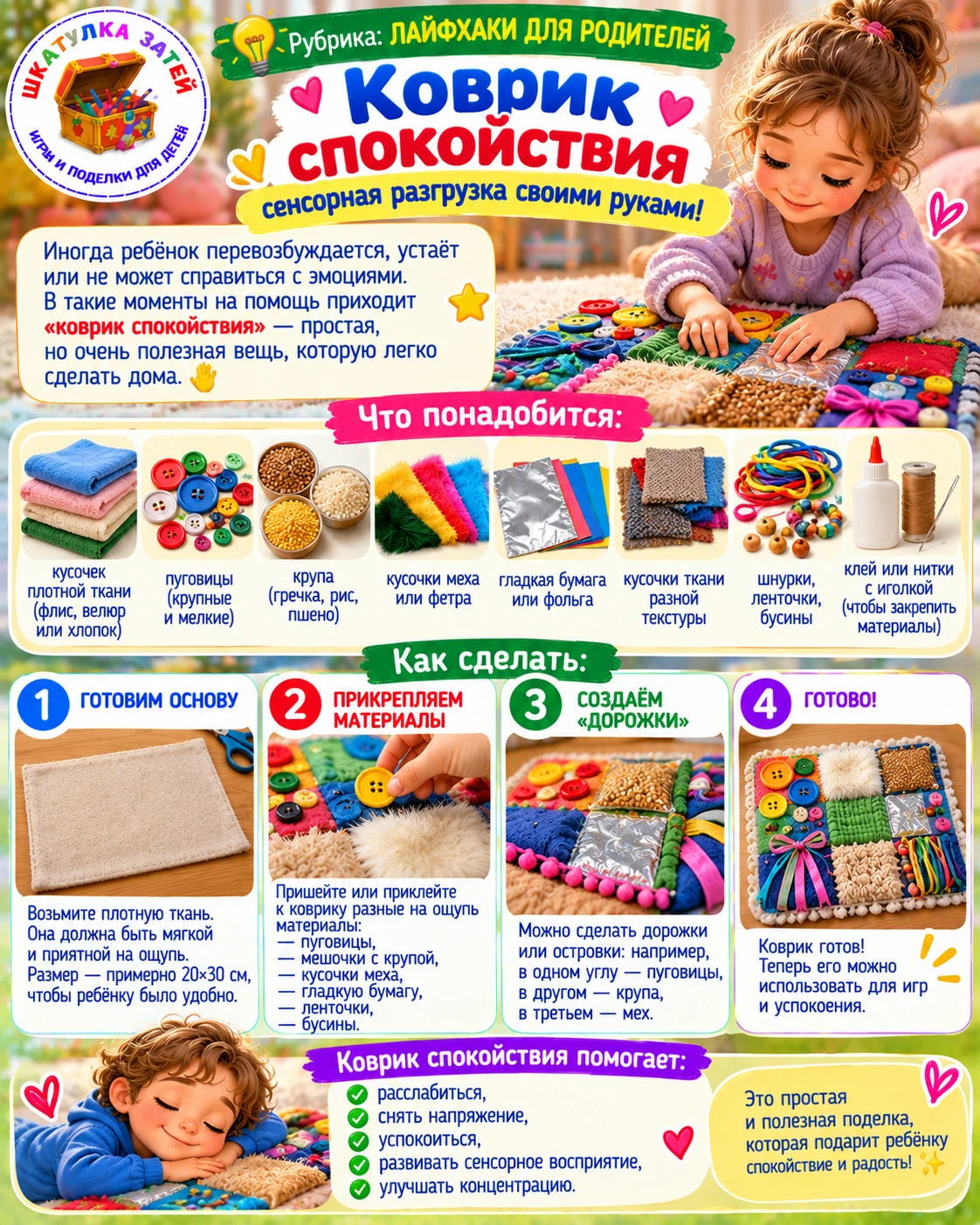 💡📦 РУБРИКА: ЛАЙФХАКИ ДЛЯ РОДИТЕЛЕЙ