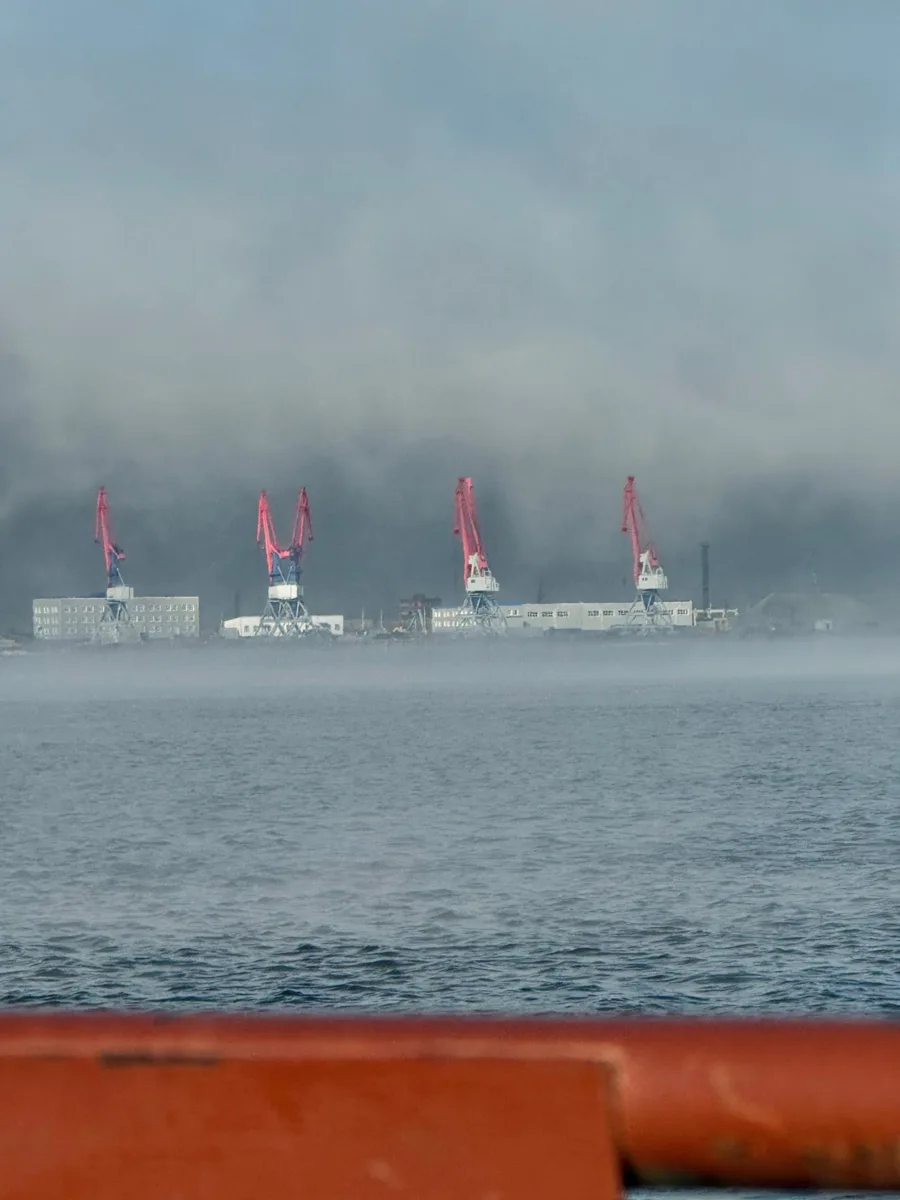 Тихий вечер на воде🌫️