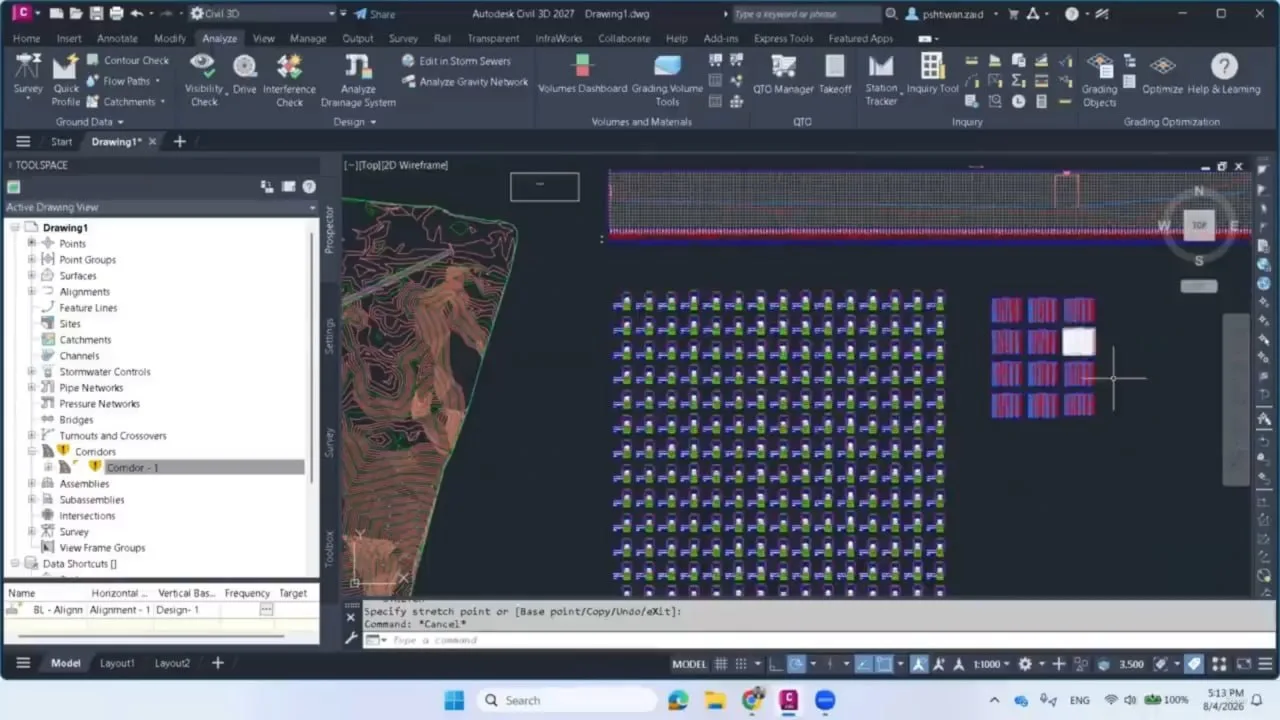 Complete Road Design in Civil 3D