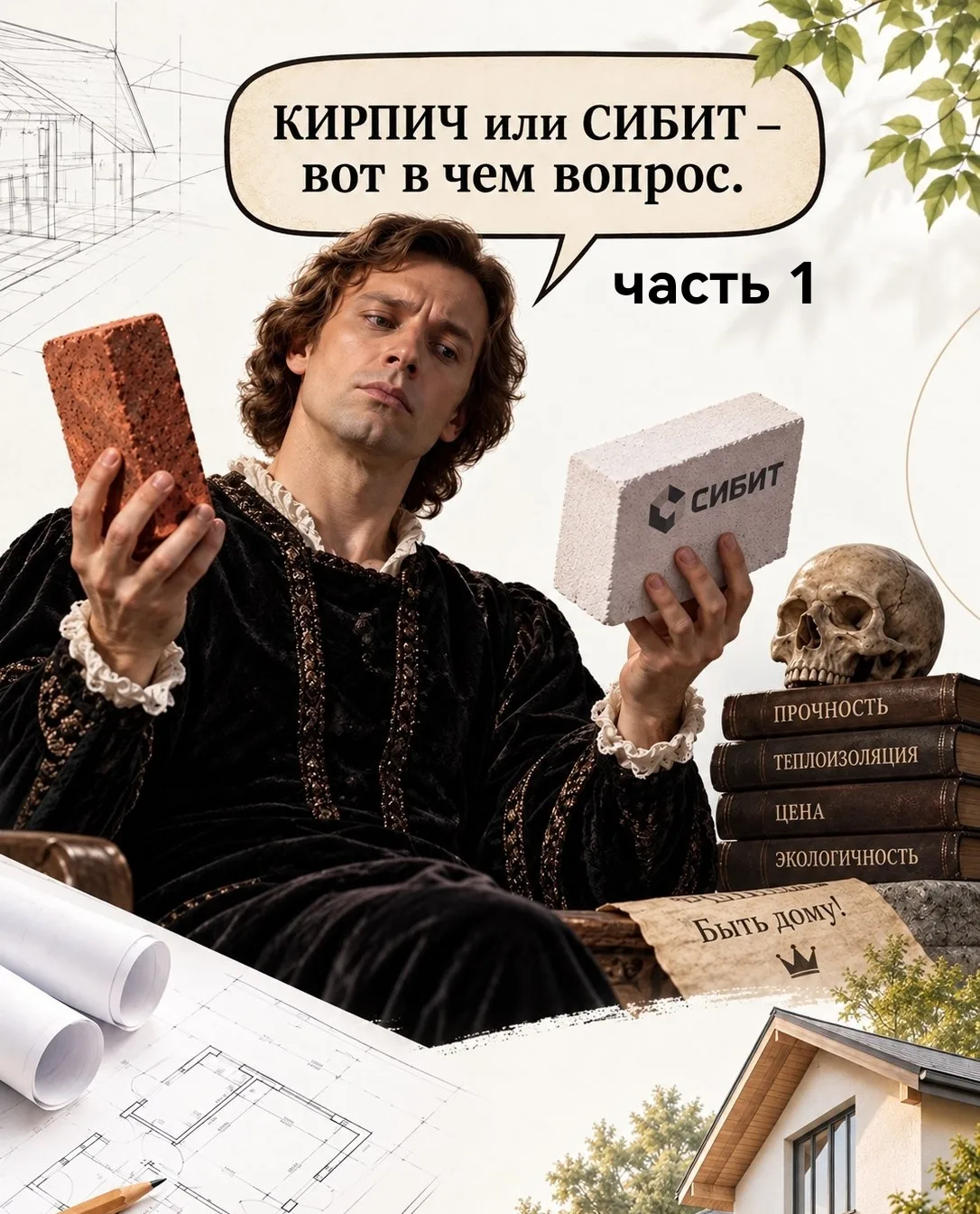 Если вы думаете, что сейчас будет про то, какой кирпич хороший, а газобетон плохой, то ...