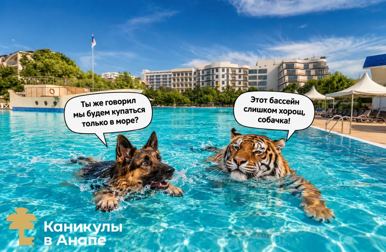 🐅 Отпуск с характером: когда ожидания и реальность немного не совпали... а может, и к ...