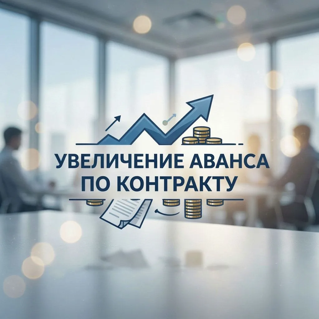 ⁉️Увеличение аванса по контракту должно быть обосновано объективными обстоятельствами