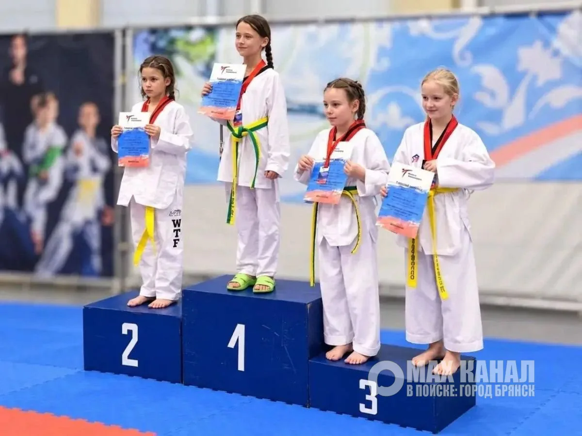 🥇Брянские тхэквондисты взяли 4 медали на фестивале «Сила духа»