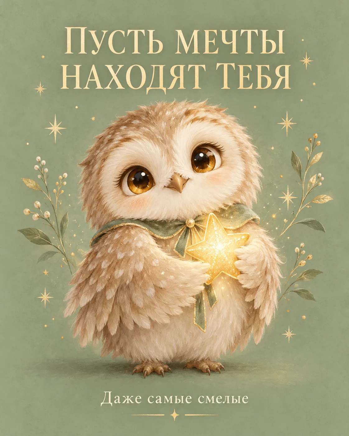 🦉 Иногда мечты исполняются самым неожиданным образом. Главное, не перепутать знак судь...