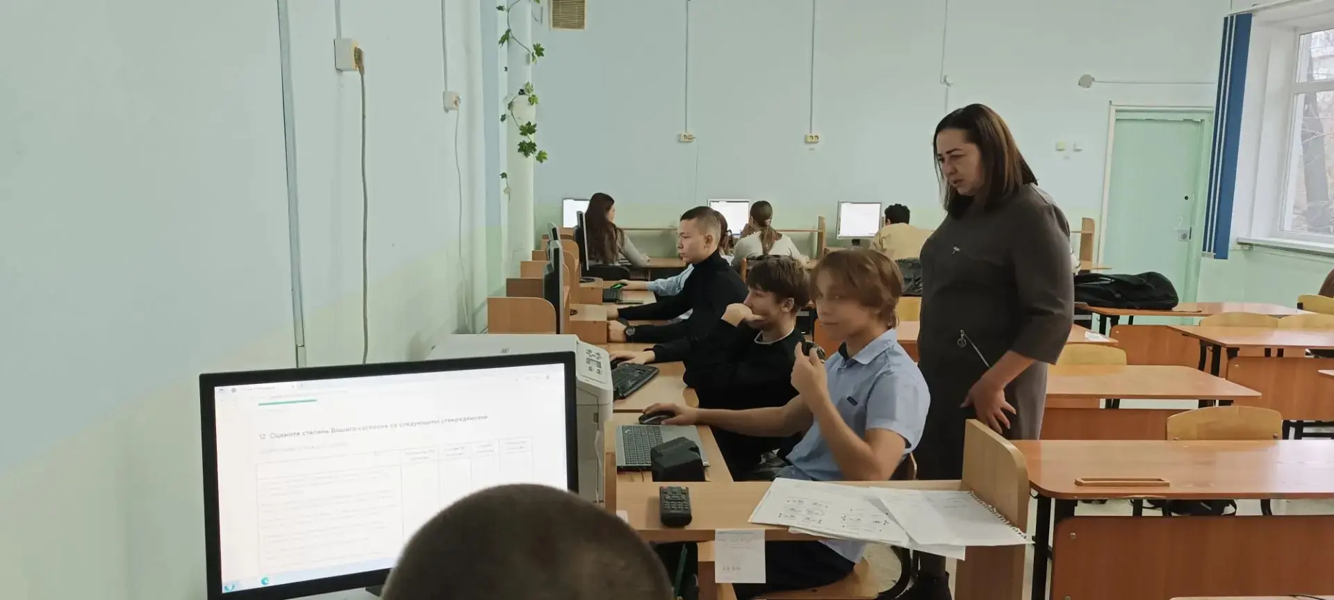 📢 Наши девятиклассники — участники всероссийского исследования НСИ!