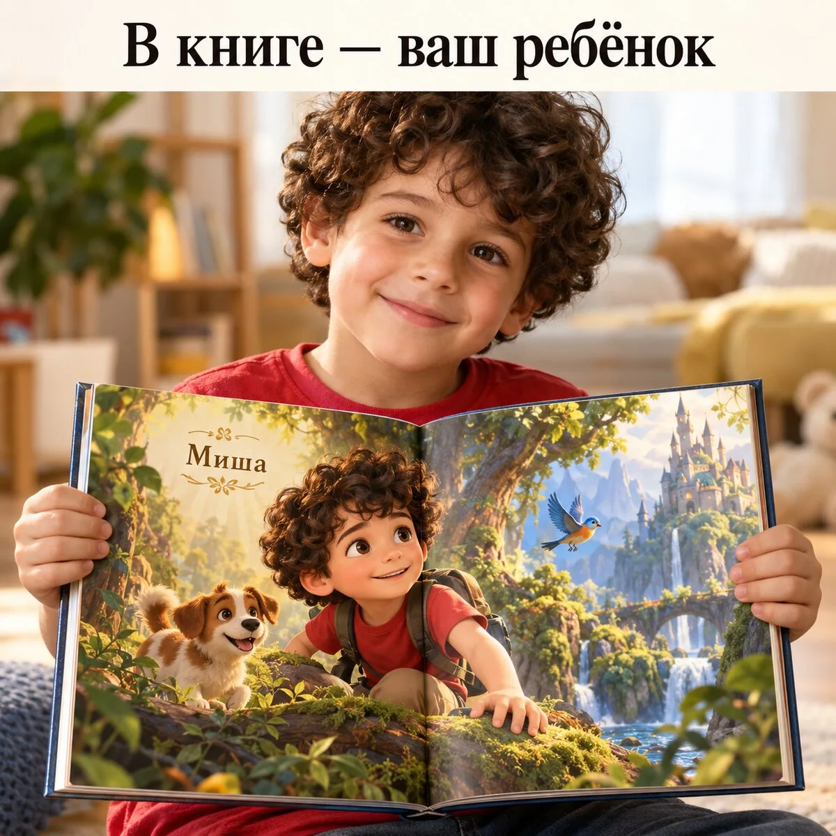 Открыть книгу и увидеть себя её героем