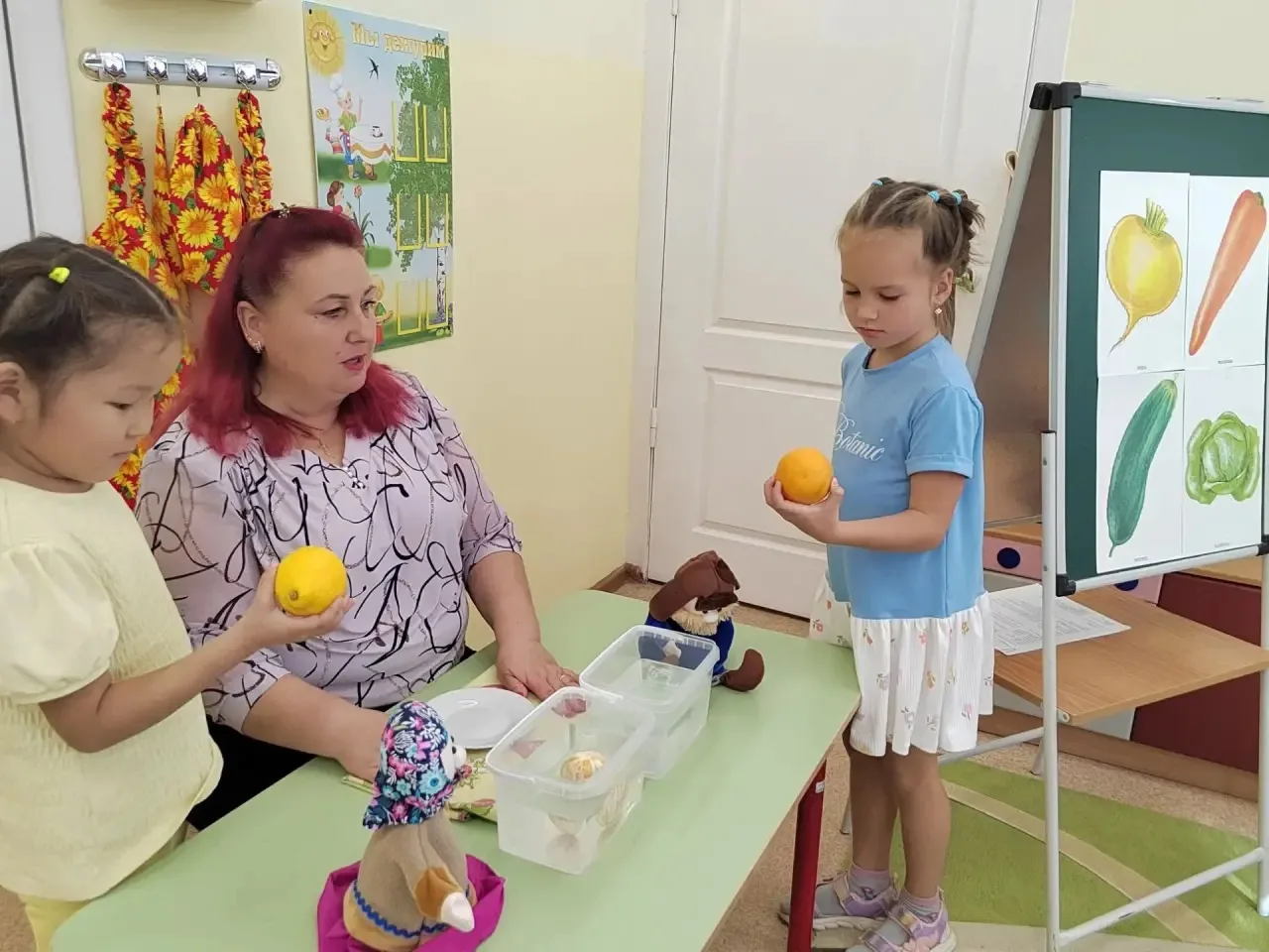 «В подготовительной к школе группе №1 прошло увлекательное занятие по ознакомлению с ок...