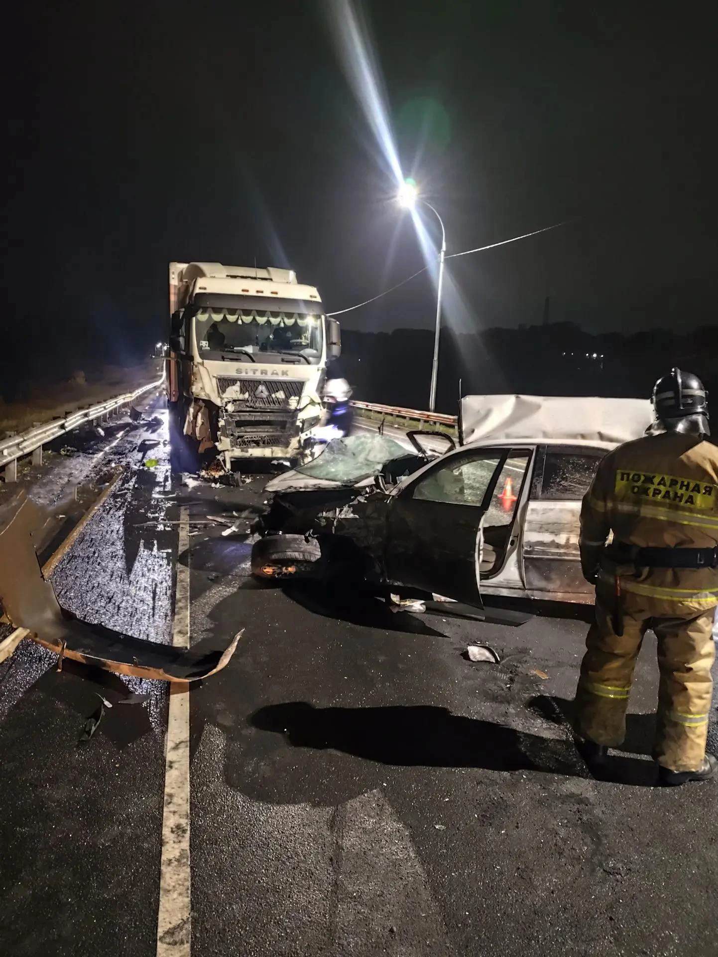 🚗🚛🚌Утро на трассе Р-256: в ДТП с автобусом погиб водитель легковушки