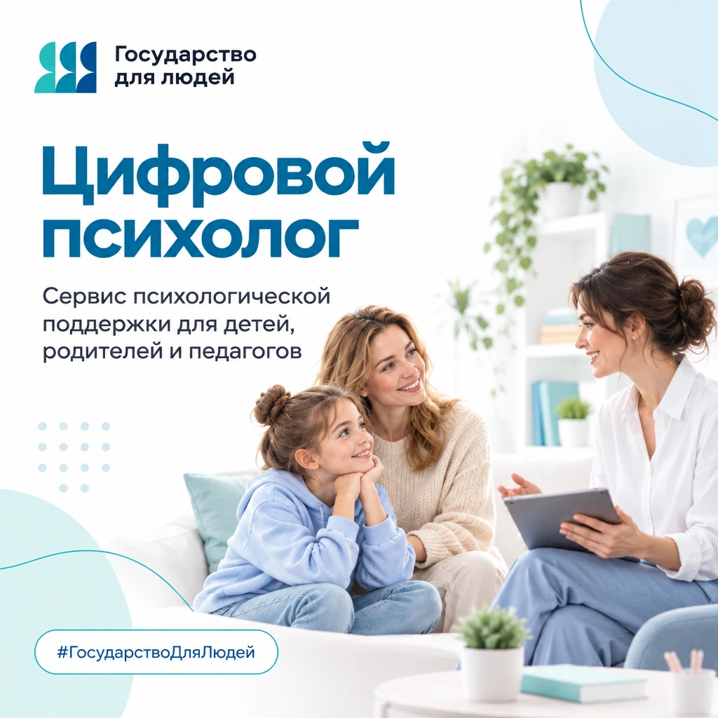 ✅ «Цифровой психолог» — государственный сервис психологической поддержки