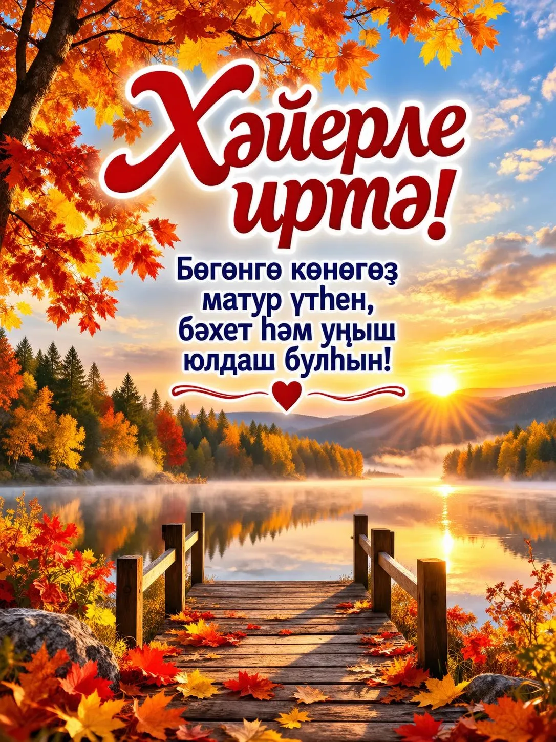 🌞 Хәйерле иртә, ауылдаштар! 🌷