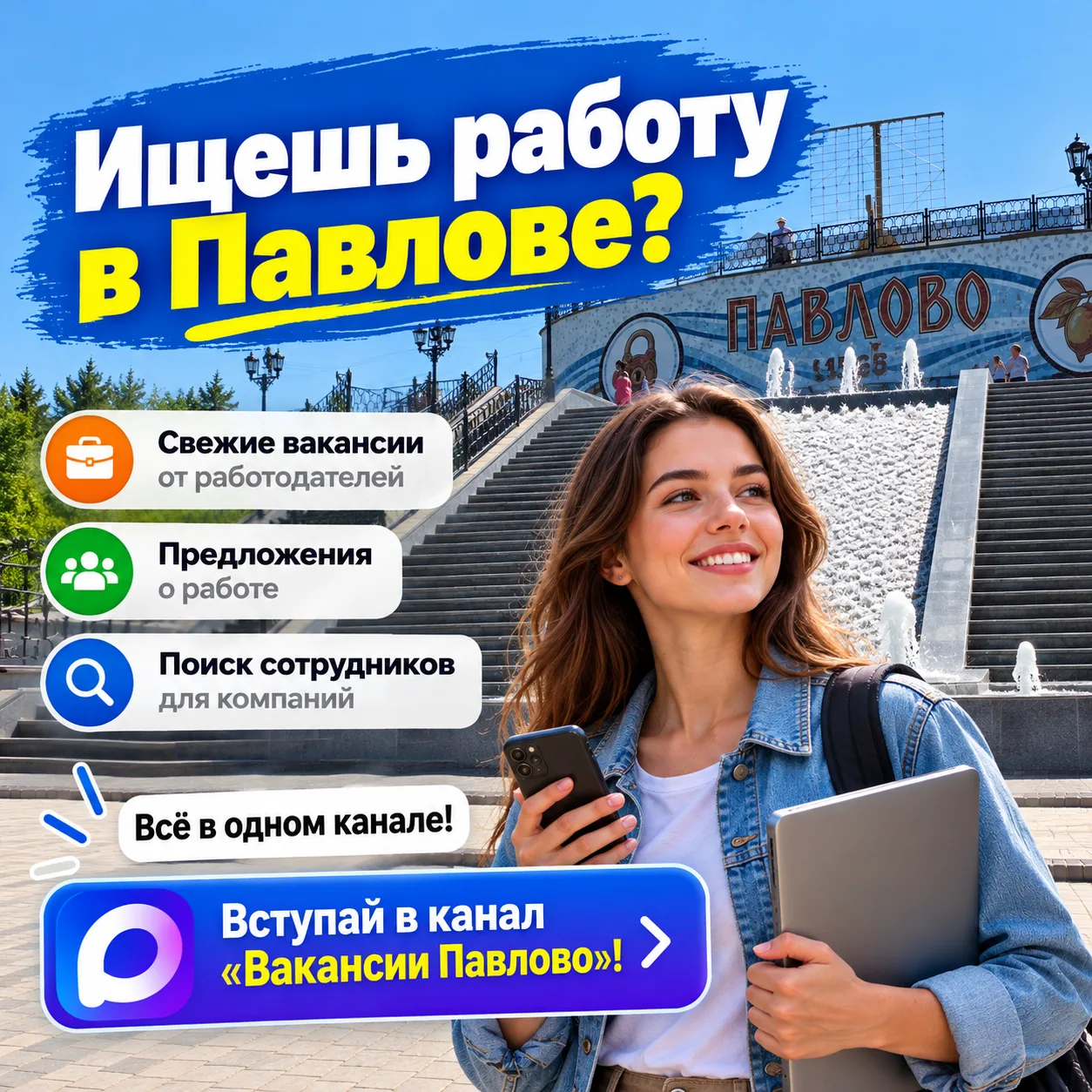 Ищешь работу в Павлове?
