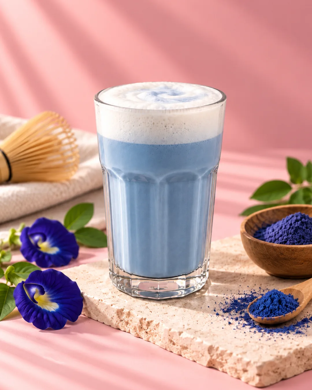 ✨🌀Латте Голубая матча — напиток цвета спокойствия 💙✨