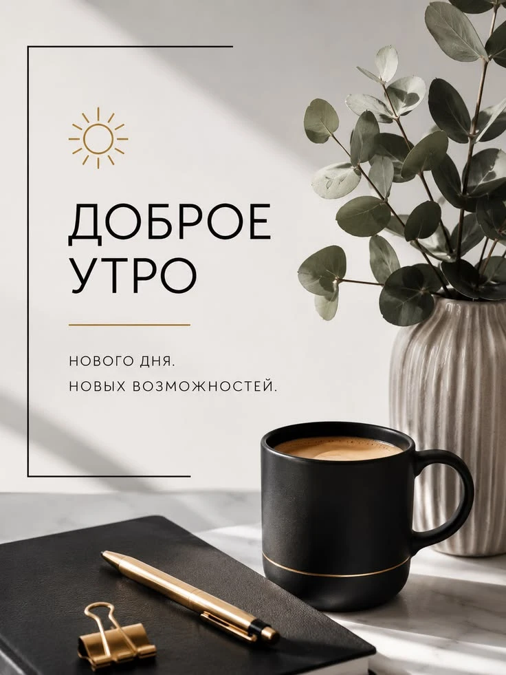 🌞 Всем доброе утро! Встречаем новый день с улыбкой! 🥰
