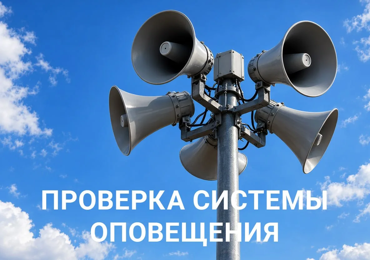 Сегодня в 10:40 пройдет плановая проверка системы оповещения населения в Домодедово.