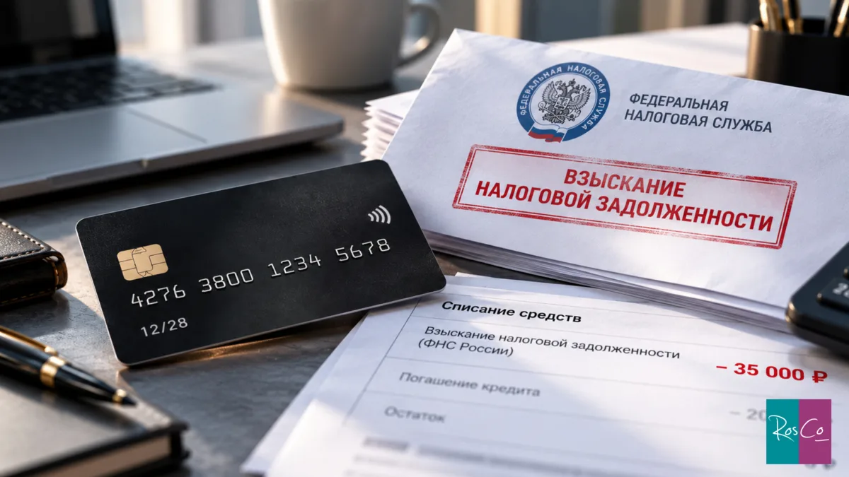 ❗ ФНС списывает налоговые долги с кредитных карт #налоги #финансы