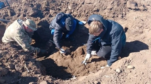 Под Волгоградом нашли останки 21 бойца Великой Отечественной войны