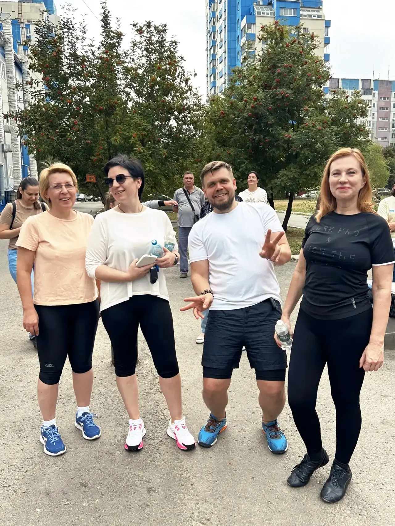 💪Когда спорт — часть работы, а энергия — часть команды!