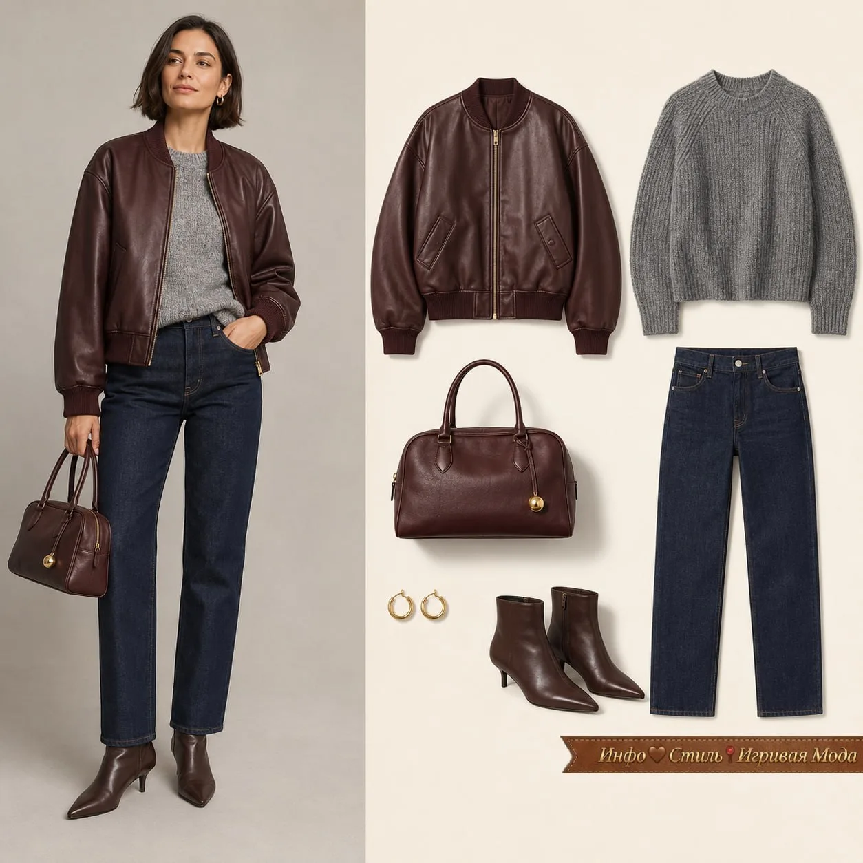 Осенняя эстетика: 10 идей в стиле casual* 🍂