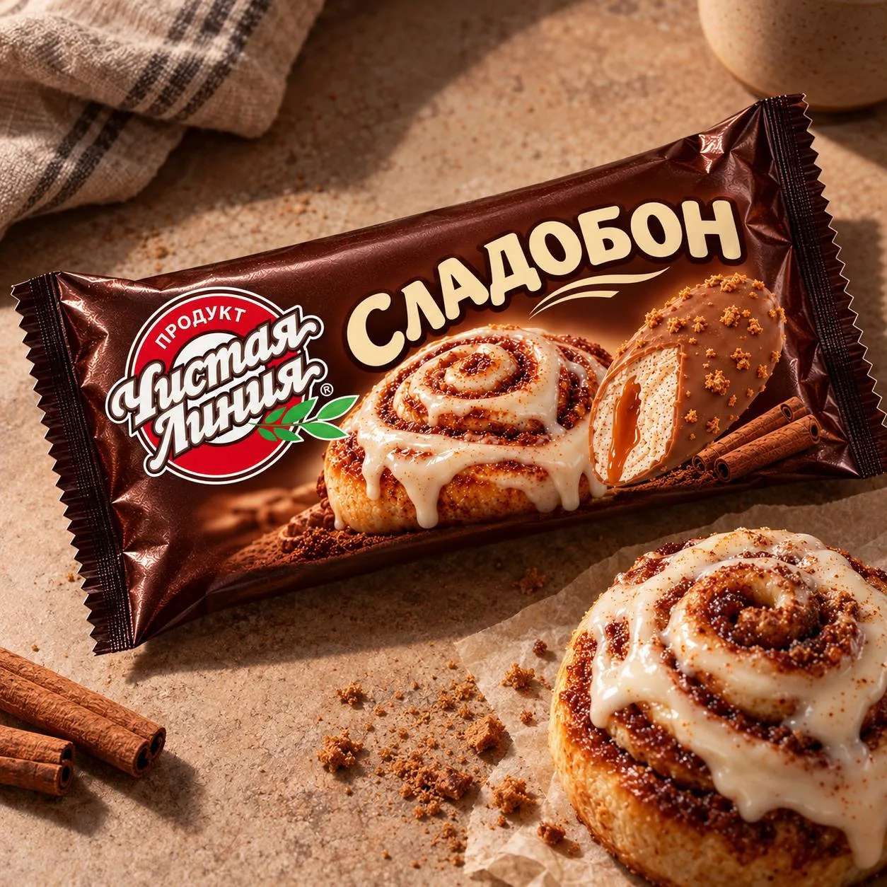 🍦 Мороженое синабон скоро выпустит Чистая Линия