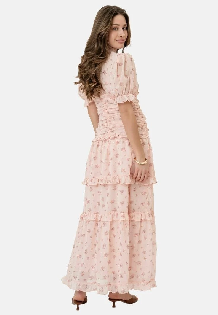 Эффектные сатиновые ткани с принтом Mille fleur.