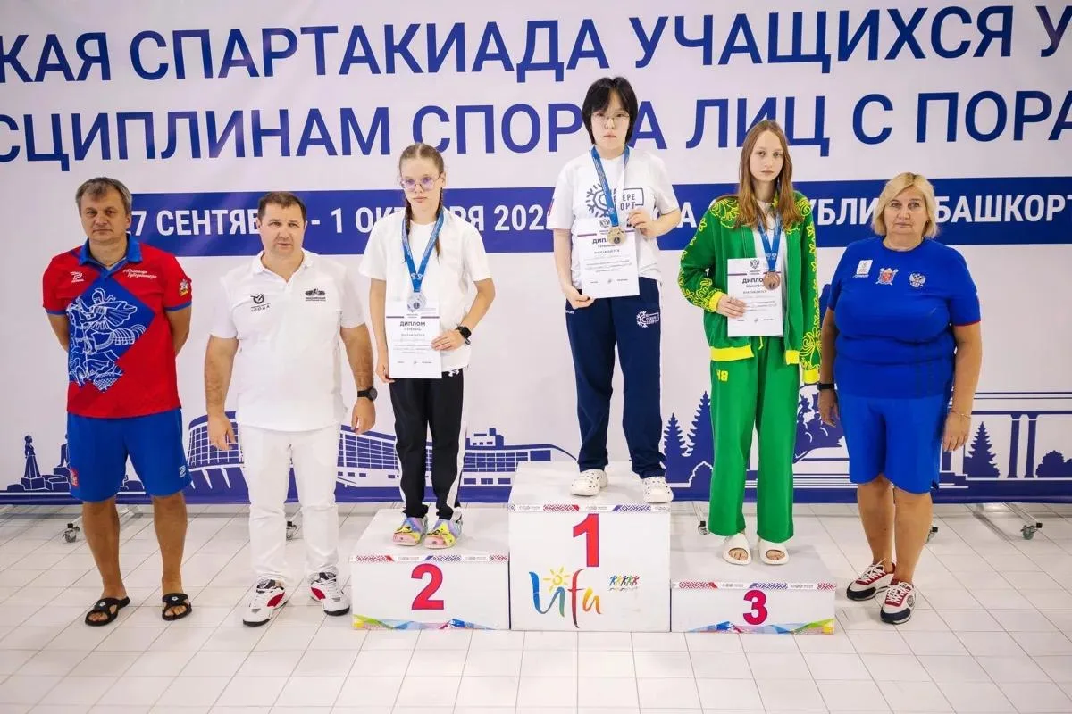 🥇 Три старта — три золота! Гордость Мурманска покорила бассейн в Уфе