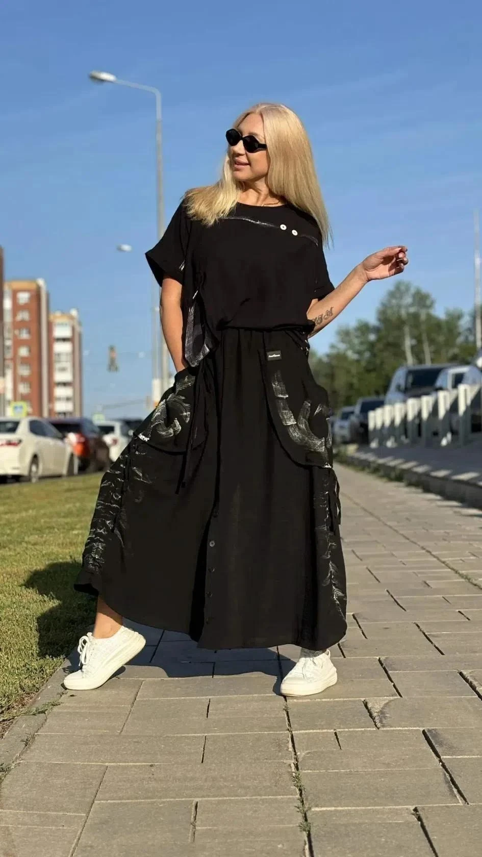Оригинальный  костюм в стиле Boho. Турция