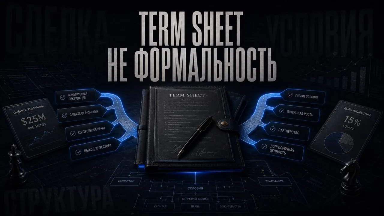 Term sheet подписали «для порядка». А потом каждый прочитал его по-своему