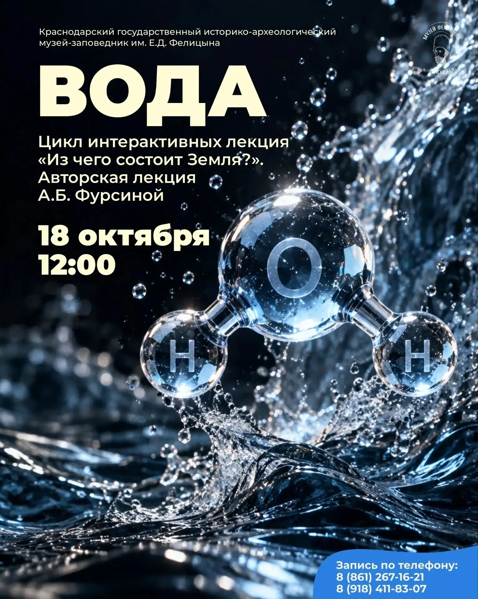 Авторская лекция «Вода»